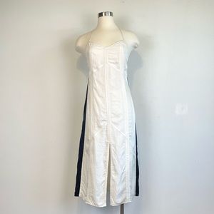 🦴Rag & Bone Navy & White Racer Stripe Silk Dress